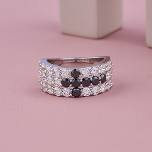 Trendy Design Round Cut Diamond <b>Ring</b> Lab Grown Diamond <b>Ring</b> for Men's with IGI Certified & VVS Clarity from <b>Indian</b> Supplier - Product Image 1
