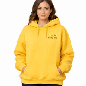 Sweat à capuche oversize pour femme, épaules tombantes, en molleton doux, style streetwear décontracté, moderne et tendance, confort hivernal, mode 2026 - Product Image 1