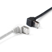 Câble de raccordement RJ45 à 90 degrés, câble Ethernet CAT6 UTP, câble de raccordement réseau LAN à angle droit pour routeur, commutateur
