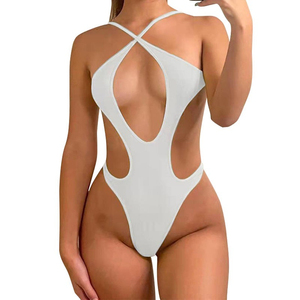Traje de Baño de Una Pieza para Mujer de la Mejor Calidad, Secado Rápido, Transpirable, Compresión, Logotipo, Color y Talla Personalizables, 1 Estampado - Product Image 4