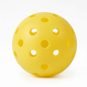 Nouvelle balle de pickleball pour adultes de 16 mm avec un design à trous ronds, légère, en plastique écologique, pour l'entraînement et la pratique des sports de plein air - Product Image 1