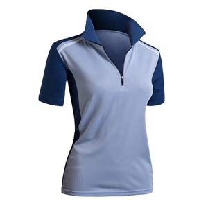 Polos de moda personalizados OEM para mujer, aspecto de moda, diseño 2025, camisa con patrón sólido con transpirabilidad y estilo mejorados - Product Image 1