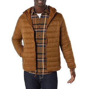 OEM Custom Logo Winter Thick Warm Puffer <b>Jacket</b> <b>Men</b> Zipper <b>Suede</b> Cotton <b>Jacket</b> <b>Mens</b> Down <b>Jacket</b> - Product Image 1