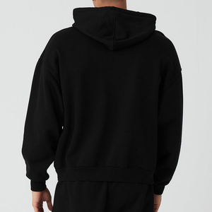 Sudadera con Capucha para Hombre, Corte Regular, Hombros Caídos, Mangas Largas, Puños Acanalados y Frente Liso, 100% Algodón, Invierno - Product Image 2