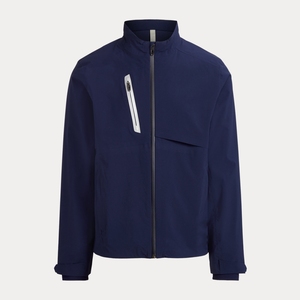 <b>Mens</b> <b>Blue</b> Windproof Windbreaker Jacket Lightweight Outdoor Casual Sportswear Full Zip Coat with Stand Collar Zipper Pockets - Product Image 1