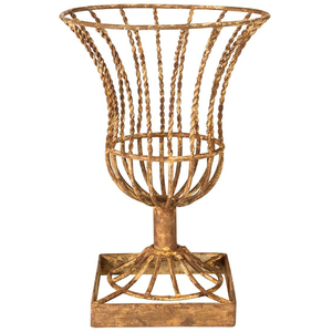 Macetas de Jardín de Alambre de Hierro con Acabado Antiguo, Hechas a Mano, para Decoración de Hogar, Balcón, Vestíbulo y Jardín, Más Vendidas - Product Image 2