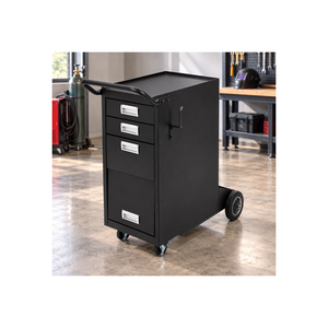 Steel Welding Cabinet 3 <b>Drawers</b> Heavy Duty Tool <b>Storage</b> Cart With Wheels Lockable Workshop <b>Storage</b> Organizer GAR051 - Product Image 1