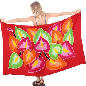 Summer Wear New Printed Beachwear Sarongs Swimsuit Cover Ups For Women New Fashion Ladies Beach Wrap Sarong - Product Image 4