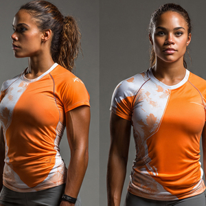 <b>Women</b> 100% Polyester Bodybuilder Printed T Shirts <b>Women</b> Short Sleeve Sleeve Gym T Shirts Ladies Workout Printed Tee <b>Tops</b> Ladies - Product Image 5