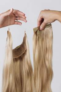 Extensiones de cabello de Halo humano virgen vietnamita 100% de alta calidad, cabello de Color natural recto a la moda, precio competitivo - Product Image 4