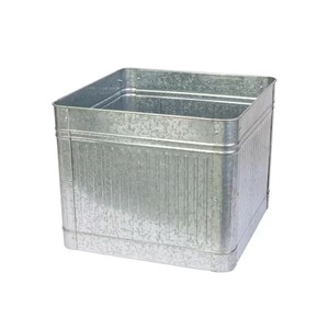 Maceta Rectangular de Metal, Moderna y Decorativa, para Plantas de Interior y Exterior, para Hogar, Balcón, Sala de Estar, Oficina - Product Image 6