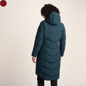 Veste longue matelassée pour femme, doudoune d'hiver à capuche, imperméable, coupe-vent, respirante, à manches longues, vêtement d'extérieur - Product Image 6