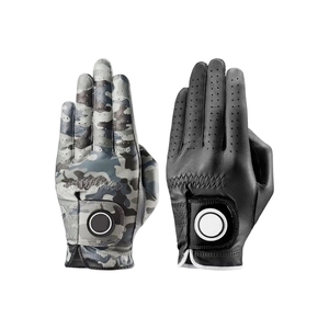Gants de golf en cuir Cabretta blancs en gros, logo personnalisé OEM, doux, à doigts entiers, pour homme, gaucher, et accessoires - Product Image 5