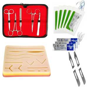 Kit de formation en suture chirurgicale professionnel pour étudiants en médecine, outils d'entraînement clinique, certifié CE, garantie 5 ans - Product Image 5