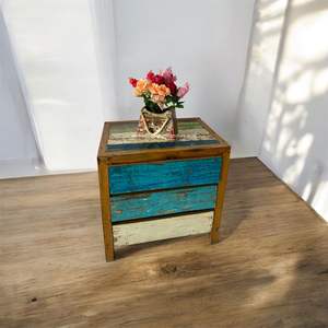 Macetas / Bolsas para Flores de Madera de Barco Reciclada, Color Original, para Decoración de Jardín, Hogar y Exteriores, Macetero Cekung de Ratán/Mendong Pequeño - Product Image 6