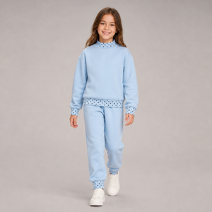 Professional Fashion Hooded Casual Sweatshirt Jogger Sweatsuit Custom Logo <b>Boys</b> Cotton 2 Pieces Set Popular New Design French - Product Image 3