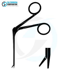 Pinzas Aurales Hough, Instrumento Manual Profesional de Acero Inoxidable, Juego de Instrumentos Quirúrgicos para Procedimientos de Otorrinolaringología y Otología - Product Image 1