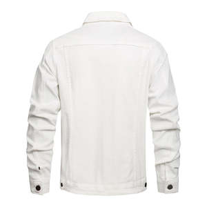 Chaquetas de Lona Vaquera Premium para Hombre, Corte Slim Fit, Cuello Alto, Resistentes al Viento, Estilo Casual, para Uso Diario, Venta al Por Mayor - Product Image 2