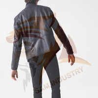 Services OEM, veste en cuir pour homme de haute qualité, design personnalisé, nouveaux modèles de vestes en cuir d'hiver pour homme