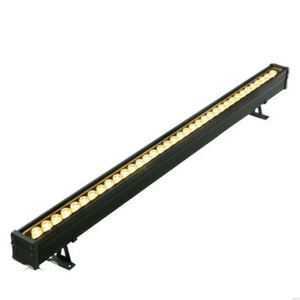 Projecteur linéaire LED en aluminium étanche IP65 RGB DMX512 5000K Ra90 avec garantie de 2 ans, lumière murale dimmable - Product Image 1