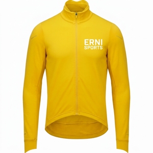 Custom Wholesale <b>Reflective</b> Seamless Men's Breathable Long Sleeve Racing Road Bike Tops Quick Dry <b>Cycling</b> Jerseys - Product Image 4