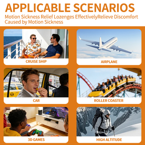 Comprimés enrobés de film pour soulager le mal des transports, soulagement rapide des nausées et des vertiges, formule non somnifère pour les voyages, fournisseur en gros OEM ODM - Product Image 6