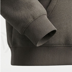 Wholesale Women Oversized Blank Pullover Hoodie Breathable Athletics Streetwear Sweatshirt Top Apparel Customized Color - Product Image 6