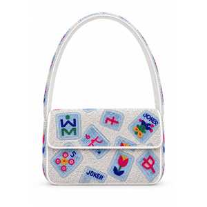 Bolso de hombro hecho a mano con bordado de cuentas y pedrería, diseño de última generación, de ZAMZAM INDUSTRIES - Product Image 5
