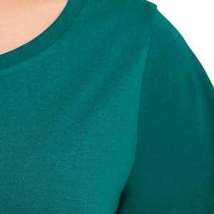 T-shirt oversize pour femme, manches courtes, coupe ample, décontracté, en coton, pour l'été, logo personnalisé, OEM, vente en gros, fournisseur en vrac - Product Image 4