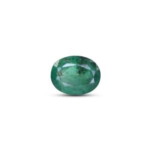 Certified Natural Emerald 2.25 Carat Oval Faceted Loose Gemstone for Fine Jewelry - Product Image 1