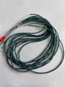 Cuentas Facetadas de Diamante Azul Natural, Certificadas por IGI, para la Elaboración de Joyas - Product Image 5