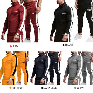 Survêtement décontracté pour homme, sweat à capuche et pantalon de survêtement, ensemble deux pièces, vêtements de sport de haute qualité, nouvelle collection, 2021 - Product Image 6
