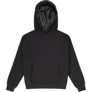 Sweat-shirt à capuche marron pour homme, coupe classique, en tissu French Terry, décontracté, pour l'automne, avec poche, couleur unie, tricoté - Product Image 4