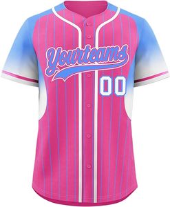Nuevas Camisetas de Béisbol Cosidas para Adultos al por Mayor, Uniformes de Equipo Personalizados con Logotipo Digital Impreso en la Parte Delantera, de Secado Rápido - Product Image 2