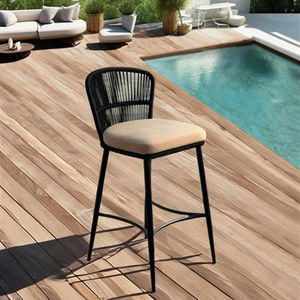 Tabouret de bar en bois résistant aux intempéries/tabouret de bar en bois imperméable pour extérieur/tabouret de bar robuste pour extérieur/tabouret de bar en bois artisanal - Product Image 3