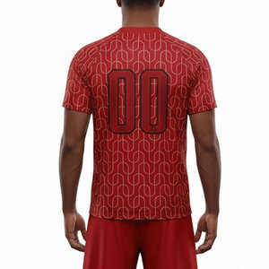 เสื้อฟุตบอลแฟชั่นสไตล์ใหม่สำหรับผู้ชาย ไซส์ใหญ่ น้ำหนักเบา มีจำหน่าย - Product Image 4