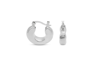 Pendientes de Aro Redondos con Perfil Plano Cónico [dia. 5.6 mm] - Product Image 1