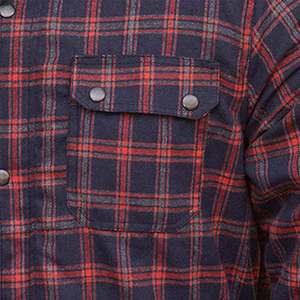 Chemise de moto en flanelle personnalisée, nouvelle mode, vente chaude / Chemises de moto à manches longues, design personnalisé, qualité supérieure - Product Image 6