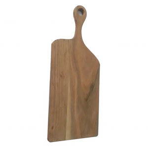 Tablero de madera de Acacia Natural para cortar carne y frutas, tabla personalizada para cortar verduras, queso, bloques - Product Image 6