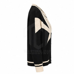Ensembles deux pièces pour femmes, style luxe, décontractés, modernes, en tricot respirant, 100% coton/laine, finition premium, vente en gros, élégants - Product Image 3