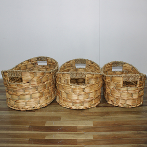 Artex Dong Thap Handmade Water Hyacinth Woven Storage <b>Baskets</b> Home Decor & Organization <b>Gift</b> Boxes - Product Image 5