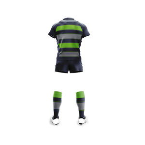 Uniforme de Rugby Personalizado de Alta Calidad, Estilo Vintage, 100% Poliéster, Económico, con Servicio OEM - Product Image 6