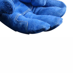 Gants de soudage en cuir durables, protection de sécurité, résistance à la chaleur, imperméables, antidérapants, sans silicone, sans poudre, personnalisables - Product Image 2