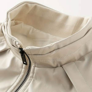 Veste en cuir légère pour homme avec doublure respirante, idéale pour les saisons printemps et automne, veste d'hiver pour homme - Product Image 3