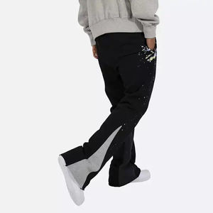 Pantalon de jogging de golf pour homme, sur mesure, luxe, haute qualité, grande taille, coupe droite élastique avec grande poche cargo, en coton, sport décontracté - Product Image 2