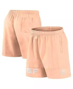 Pantaloncini da bagno rosa chiaro di San Francisco giganti da uomo | Fanatici - Product Image 1