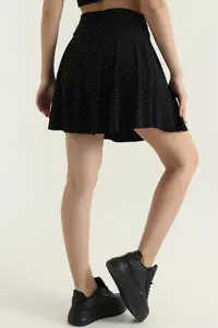 Jupes pour femmes personnalisées avec logo et motifs imprimés, style soleil, imprimé tendance, jupes taille haute pas chères pour femmes en couleurs unies - Product Image 5