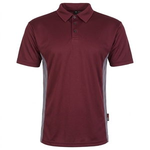 Camiseta de Golf Personalizada para Hombre, Color Morado, Manga Corta, Secado Rápido, Poliéster, Impresión Digital, Ropa Deportiva, Servicio OEM - Product Image 2