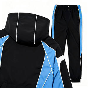 Ensemble de survêtement unisexe vert, long, avec cordon de serrage, réversible, respirant, léger, sportif, athlétique, séchage rapide pour l'hiver - Product Image 4