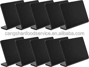 Exhibidor de Mesa Acrílico, Tablero de Dibujo Acrílico Rectangular Henry Foodservice Senior BB-4A - Product Image 3